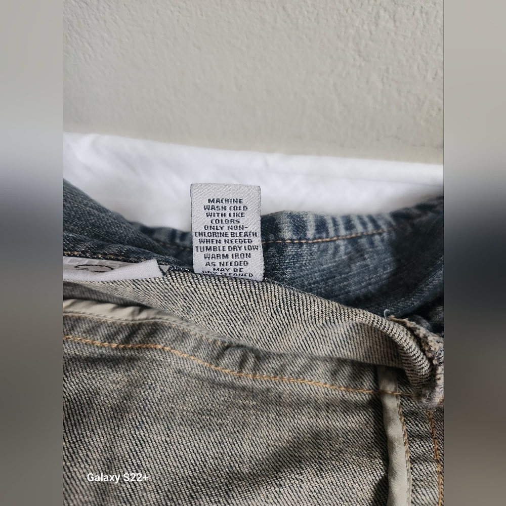 Chico's Blue Jean Jacket Classic Trucker Style - Picture 9 of 12